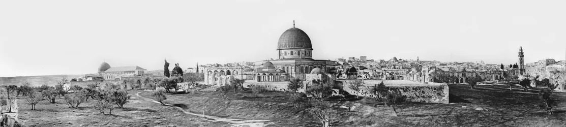 Panorama von Jerusalem, 1865